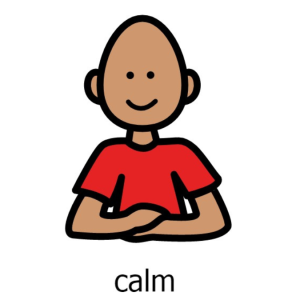 communication board Image for "calm"