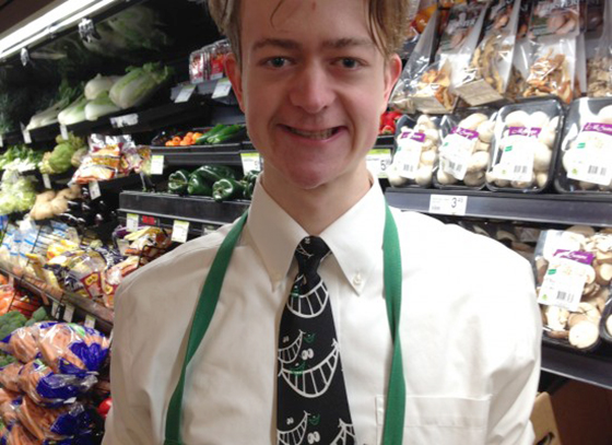 Justin's story about working at Thrifty Foods for the past four years, is one of the many stories shared this month on Self Advocate Net.